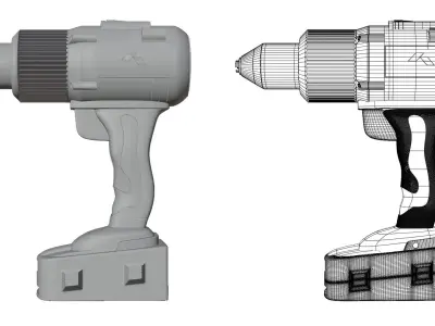 Drill 3D model buy