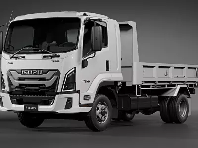 2025 Isuzu FRR Tipper Truck 3D model