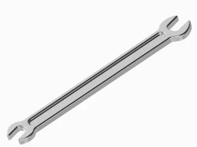 Industrial Double End Spanner 3D print model