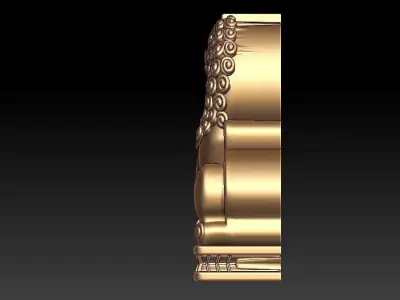 Chinese Lion Pendant 3D print model