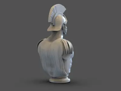 Roman Soldier Bust 3D print model