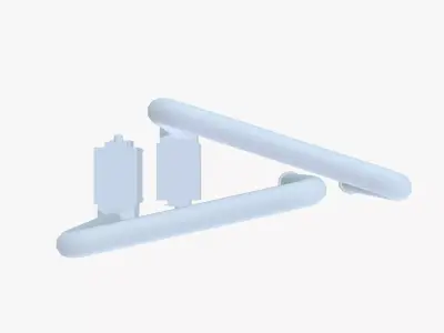 Bearing Mist Collector Low-poly 3D model