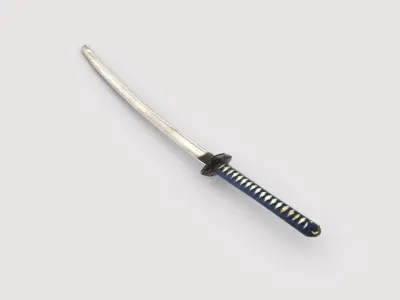 Katana Sword 3D model 3