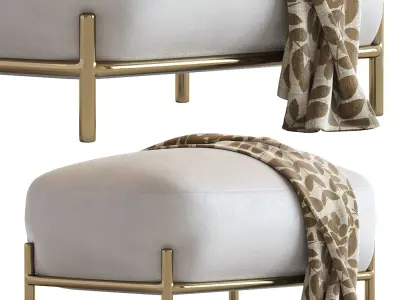 Pouf Pawai 3D model purchase