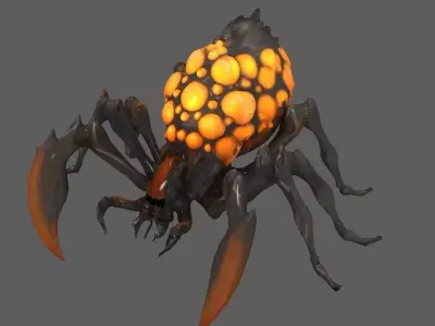 Spider 3D model buy