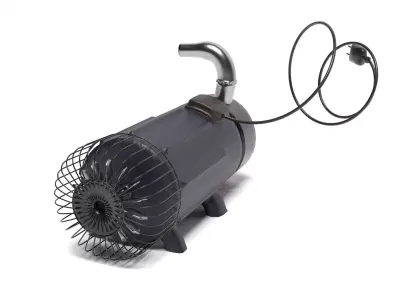 Water motor 3D model