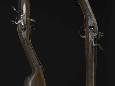 SOLDIER Napoleon rifle 3D model