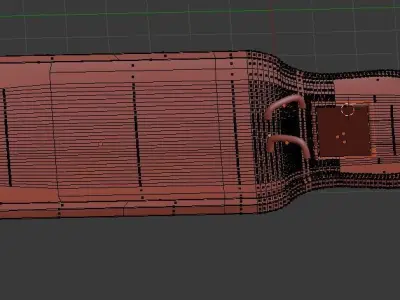 police shield Low-poly 3D model buy