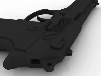 MTMA 5 Hand Gun 3D model