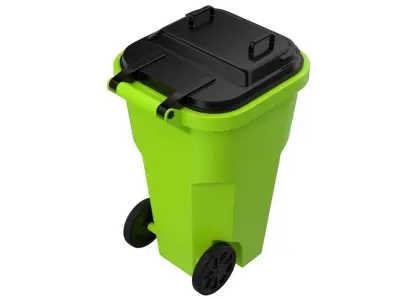 Garbage Container 1 3D model purchase