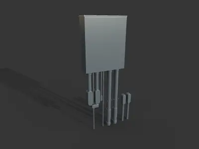 Electrical Box 3D model