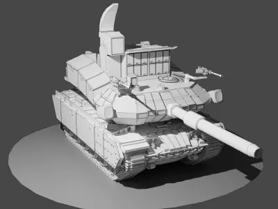 PEREH IDF Tank Hunter 3D print model