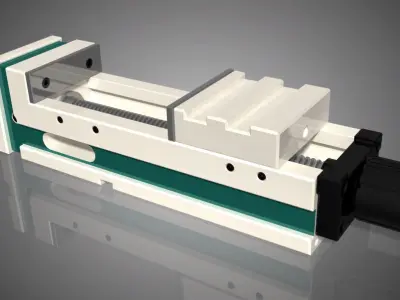 High pressure vise Free 3D model