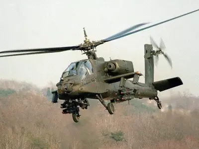 Boeing AH-64 Apache 3D model 7