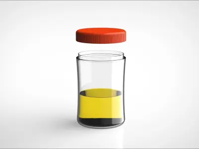 protein shaker 3D model