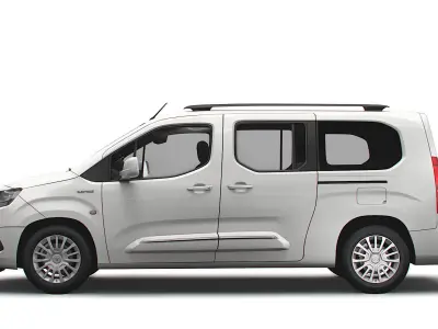 Toyota ProAce City Electric Verso XL 2022 3D model