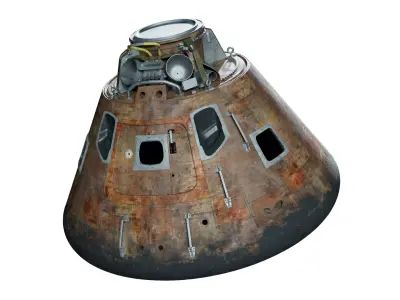 Apollo 10 Command Module 3D model