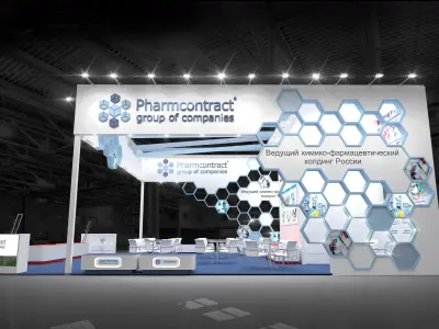 3d Model of Exhibition Stand 9X12 3D model