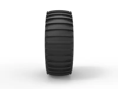 Wheel from Atlas ATV 3D model