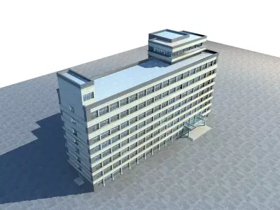 Office Building 3D model 307