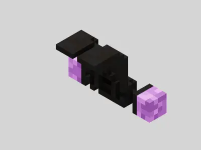 Gas mask Voxel Free low-poly 3D model