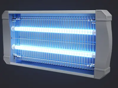 Ultraviolet Sterilization Germicidal UV Hand Lamps  3D model