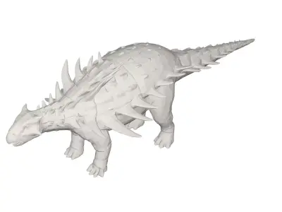 Dinosaur 3D model 6