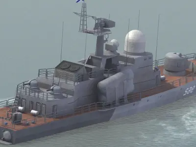 Tarantul II Corvette 3D model