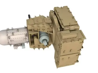 Phalanx CIWS 3D model purchase