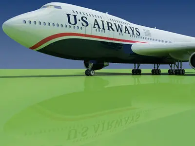 Boeing US Airways V2 3D model