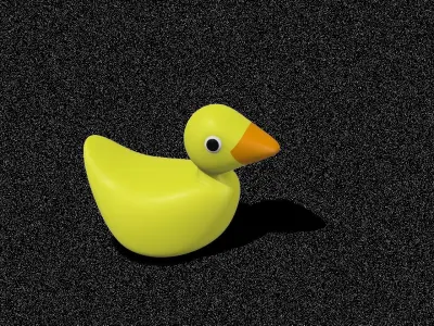 duck toy Free 3D print model