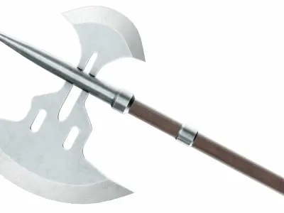 Halberd 04 3D model