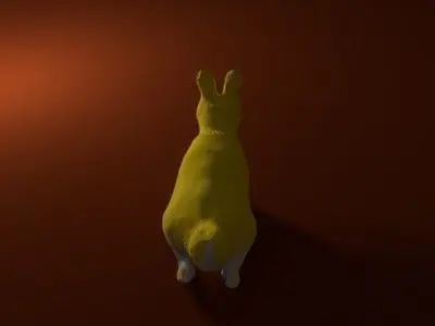 Rabbit Free low-poly 3D model purchase