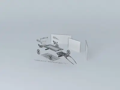 TINKER'S Wagon Kit No 1 Free 3D model