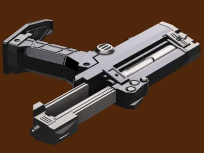 Dune Part Two - Maula spring gun for cosplay 3D print model