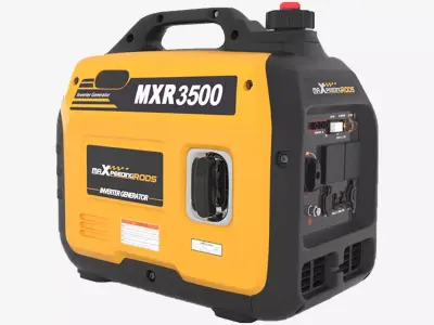 maXpeedingrods  Portable Inverter Generator Petrol Silent Low-poly 3D model