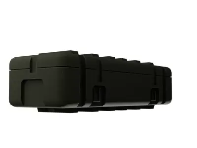 Military box Free low-poly 3D model buy