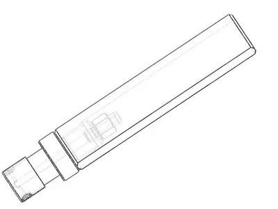 Standard Air Plug Gauges Sets for Measuring Range Up To 75 mm 3D model