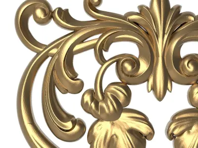  decorative pattern ready for 3D printing 3D model 500