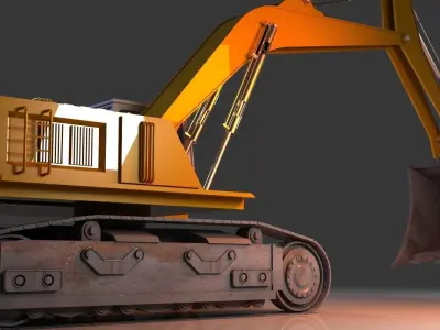 HD Digger 3D model