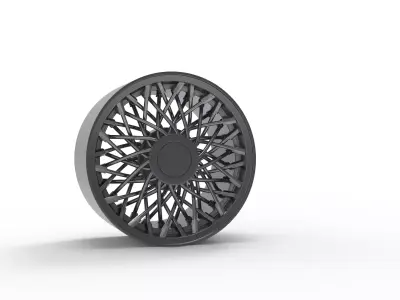 VINTAGE AR 014  WHEEL 3D PRINT MODEL  3D print model