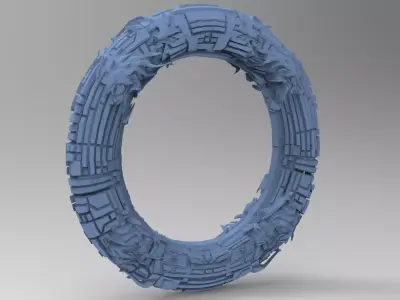 Ascension ring 1 3D model