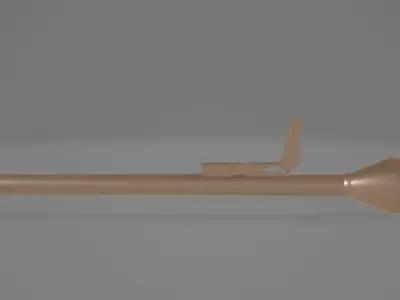 Panzer Faust 60M Anti-tank Free low-poly 3D model