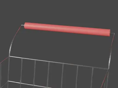 Shopping Cart 3D model get