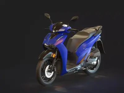 Base model Honda SH 125i 2026 3D model