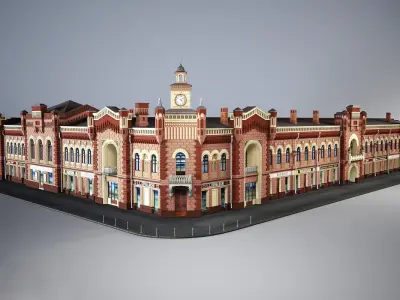 City Prefecture 3D model