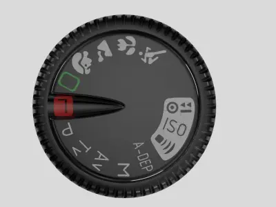 Camera Canon EOS 3000 3D model