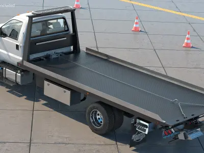 Flatbed Platform 3D model