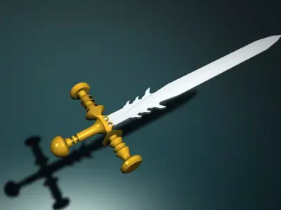 Sword or Talwar Free 3D model