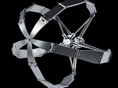 Metal Claw 3 with Rig 3D model